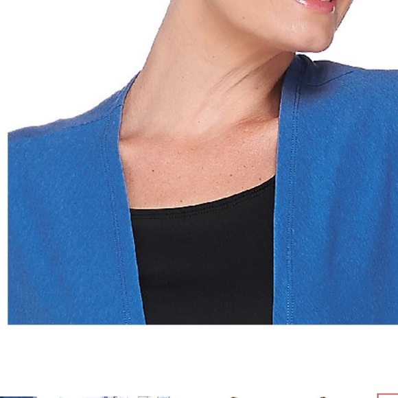 NWOT Layers by Lizden Tri-Blend Cardigan - Picture 3 of 4